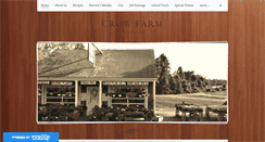 Desktop Screenshot of crowfarmcapecod.com